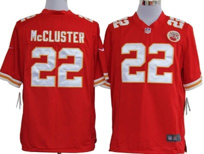 Kansas City Chiefs 22 Dexter McCluster Red Game Jersey